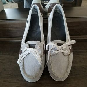 Shore-sider grey Sperry